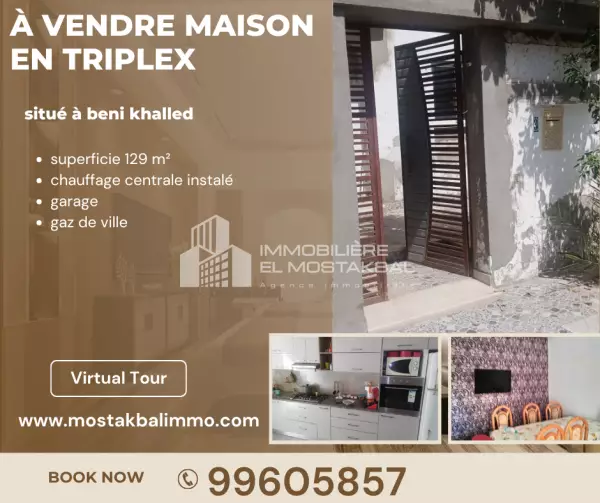 Maison en triplex