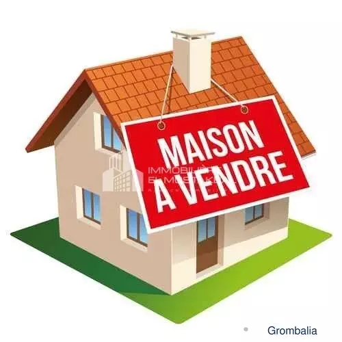 A vendre maison en RDC 2254 m située Grombalia Nabeul